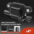 A-premium Set Of 8 Ignition Coil Pack And Iridium Spark Plugs Compatible With Chevrolet Silverado Gmc Sierra 2007-2013 Cadillac