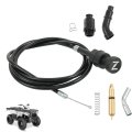 Choke Cable And Starter Valve Plunger Kit For 450 Trx450fe Trx450fm 2002 2004 Trx450es Trx450s 1999 2001 