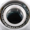 Pre-assembled 5 On 4 Inch Galvanized Trailer Hub Bearing Kit Includes Dust Cap With Rubber Plugs Suitable For 1-1 16 Spindle
