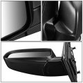 Auto Dynasty Oe Style Powered Driver Left Side View Door Mirror For Hyundai Santa Fe 07-09