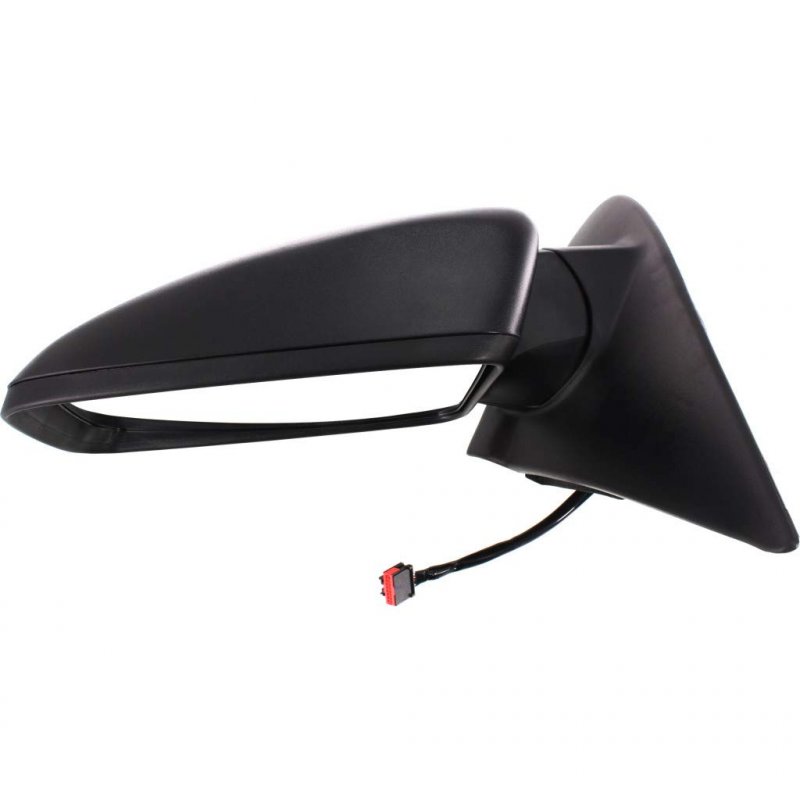 Ford Expedition 2003 2004 2005 2006 Door Mirror Driver Side Power With Heated Glass Turn Signal Light W Puddle Textured Black