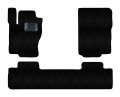Carpet Front Rear Floor Mats Black For Mercedes-benz Ml550 2014 2013 2012 Includes Heel Pad 3 Pieces 