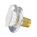 Valterra A01-0172lf Fpt 2-3 4 Aluminum Finish Lead-free Flush Mount Water Inlet 
