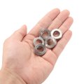 12pcs Stainless Steel Spacer 12mm Bore X 20mm Od 6mm Length Screw Bushing Plain Finish Round Metal For M12 Screws Bolts And 