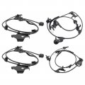 Carbbia 89542-0r010 Abs Wheel Speed Sensor Front Rear Right Left Compatible Witha Toyota Rav4 2006-2012 4wd 2013 Fwd Set Of 4 