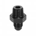 X Autohaux 2pcs An4 Male To 1 4 Npt Union Car Flare Reducer Hose Fitting Adapter Universal Aluminum Alloy Fuel Oil Line Pipe