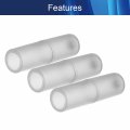 3pcs Aaa To Aa Size Parallel Connection Battery Adapters Converter Cases Aa-adapter Transparent Aicosineg