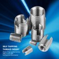 Thread Insert Fydun 50pcs Stainless Steel Inner Self Tapping Inserts Set Reinforce Repair Tool Thedamaged