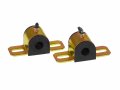 Universal Greasable Sway Bar Bushings 3 4in Type A Bracket Black 19-1154-bl Polyurethane 