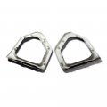 Astra Depot Pair Glossy Black Fog Light Exterior Trim Bezel Cover 84176753 84176752 Compatible For 2019-2022 Gmc Sierra 1500