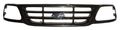 Grille Assembly For Ford F-150 Black Plastic Part Number Fo1200376 Model F4028e 