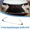 Front Grille Trim Hood Bumpere Grill For Lexus Es 300h 2016 2017 2018 No 5312206010 Kidney Grill Silver Tongrille Trim Hood