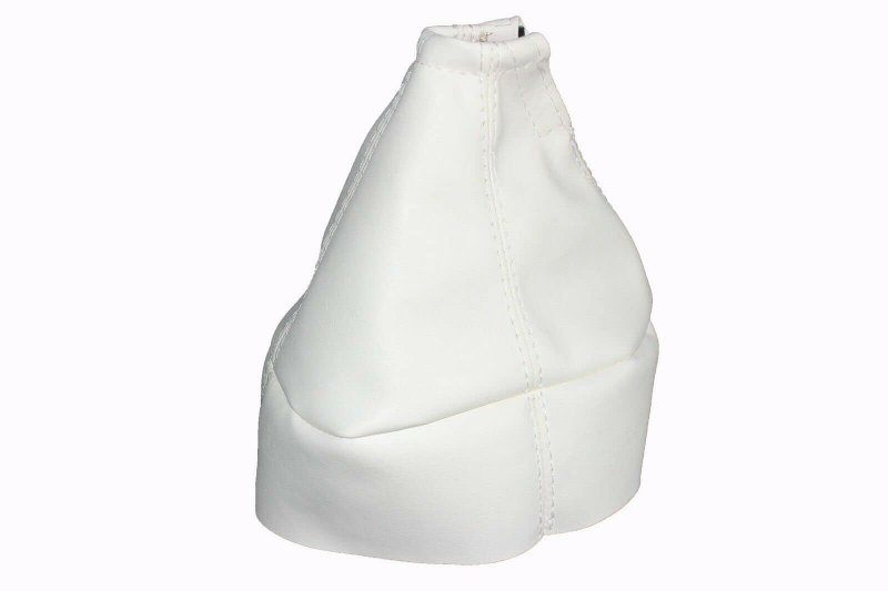 Kar Designers Fits Datsun 240z 260z 280z Synthetic White Leather Manual Shift Boot Skin Only