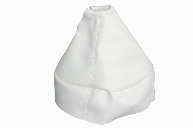 Kar Designers Fits Datsun 240z 260z 280z Synthetic White Leather Manual Shift Boot Skin Only