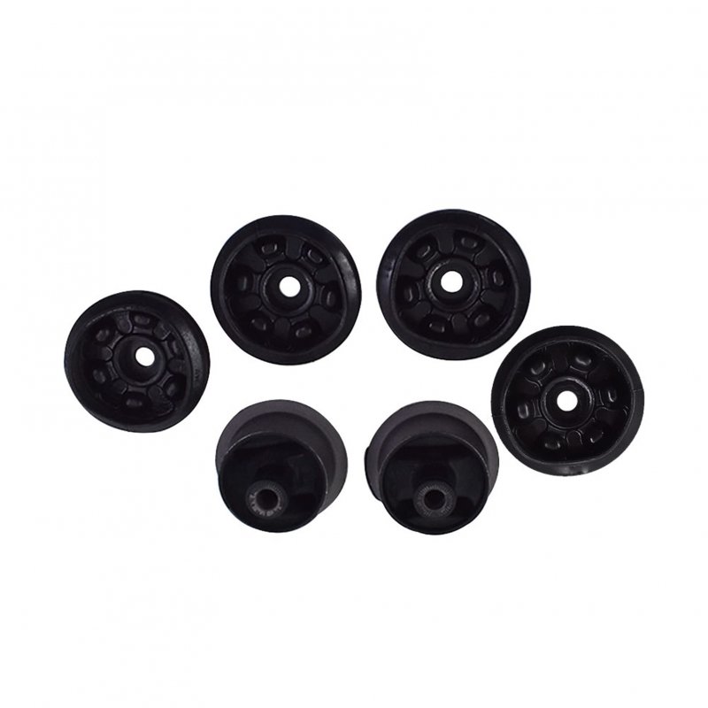 6pcs Rear Differential Arm Mounting Bushing With Support Rubber For 1997 2012 Cr V Civic Direct Replacement Kit