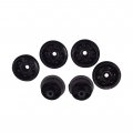 6pcs Rear Differential Arm Mounting Bushing With Support Rubber Replacement For 1997-2012 Cr-v Civic 