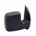 Passenger Side Manual Door Mirror Textured Sail Type For Ford Van Econoline 2010 2014 Crshx06650 