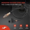 A-premium O2 Oxygen Sensor Compatible With Volkswagen Beetle 2004-2008 Golf 2004-2006 Jetta 2004-2005 Passat Touareg 2006-2008