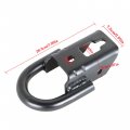 Labwork 2 Pieces Front Black Tow Hooks With Hardwares Pair Replacement For 2009 2010 2011 2012 2013 2014 2015 2016 2017 2018