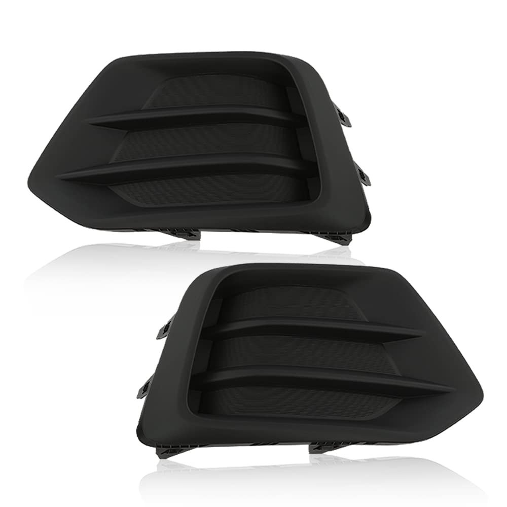Fog Light Covers For Chevy Trax 2017-2022 Lamp Accessories Front Driver Passenger Side Bumper 42537708 Gm1039226 42537707