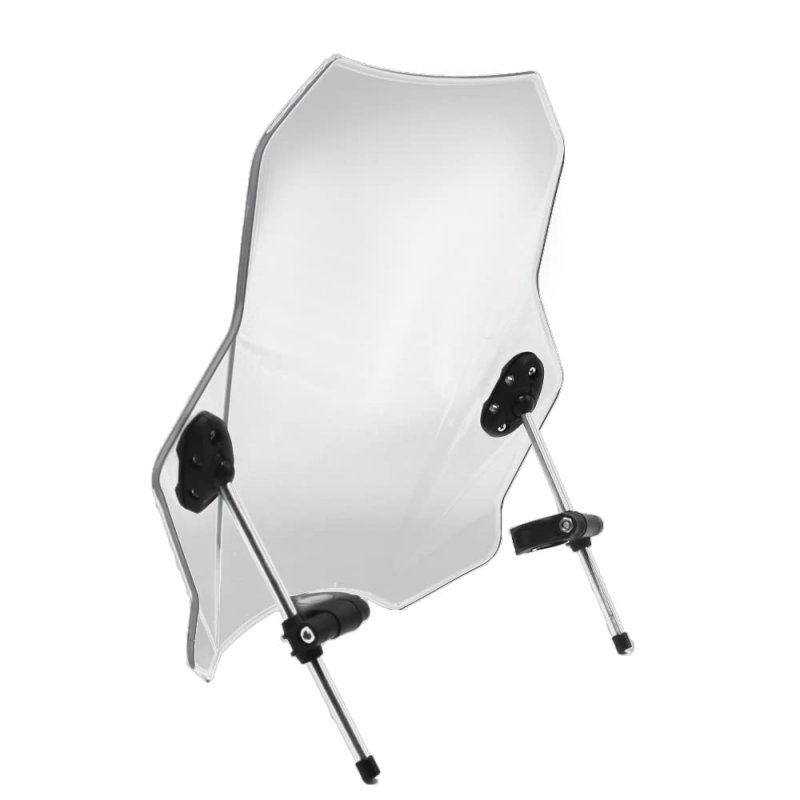 Adjustable Universal Motorcycle Windscreen For Cbr600rr Cb1000r Gxsr 600 750 Mt07 Mt09 Black Abs Polycarbonate Windshield With