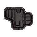 Engine Oil Pan For Toyota Grand Highlander 2024 2025 Steel Painted Black 4 5 Qt Capacity 0 12 In Drain Thread Replaces 