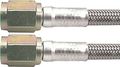 All46300-120 Braided Steel Brake Lines With -3 Ends 120in Stainless 1 Pack 