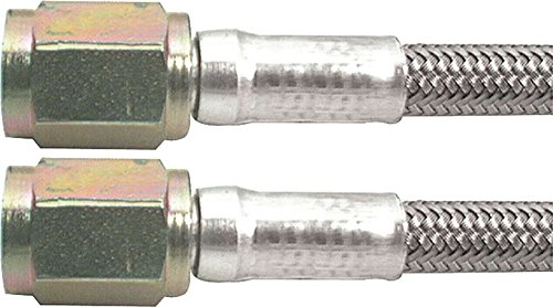 All46300-120 Braided Steel Brake Lines With -3 Ends 120in Stainless 1 Pack