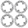 Front Rear Brake Disc Rotors For Honda Talon 1000r 1000x 1000x4 2019-2022 