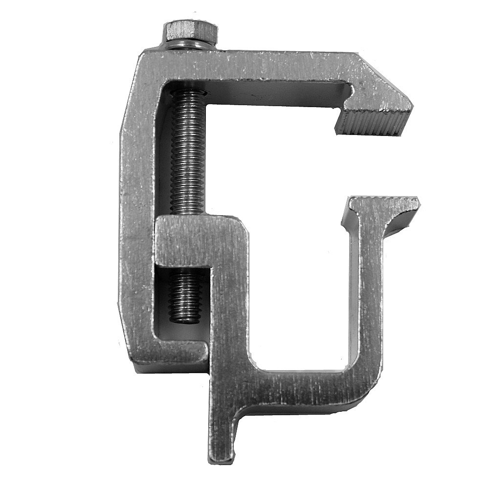 Ifjf Mounting Clamps for Truck Caps and Camper Shell Set of 4 Silver