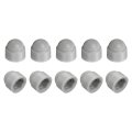 Nut Protection Cap 10pcs M3x6x9mm Plastic Hexagonal Screw Dome Acorn Hex Head Bolt Covers Waterproof Decorative Caps Grey 