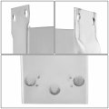 Mb1067110 Front Bumper Cover Support Bracket Compatible With Nissan Altima Upper 2013-2015 Driver Left Side Polished Black