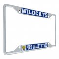 Fort Valley State University Fvsu Wildcats Metal License Plate Frame For Front Or Back Of Car Officially Licensed Mascot 