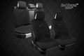 Sojoy Universal Four Seasons Full Set Of Car Seat Cover And Cushions Classic Black 