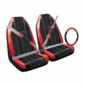 Pilot Sc-306r Simulated Leather Combination Seat Cover Kit 5 Piece 