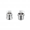 Uxcell Faucet Adapter 4pcs M19mmx6mm Male Thread To M22mmx5mm Brass Tap Aerator Connector For Kitchen Bathroom Sink