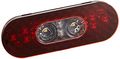 Grote 54682 6 Oval Led Stop Tail Turn Light With Integrated Back-up Female Pin Termination 
