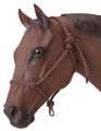 Tough 1 Poly Rope Tied Halter Brown 