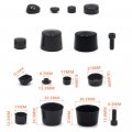 Httmt Mt247-005- Bolts Toppers Caps Compatible With 2007 2008 2009 2010 2011 2012 H-d Softail Twin Cam Chr