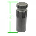 Splined Steering Shaft 5 8-36 2 Long Weld In Style Compatible With Dune Buggy