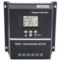 100a Mppt Solar Controller Usb Port Backlit With 7 W Energy Controllers Lcd Display Panel Regulator 12v 24v 36v 48v Adaptive
