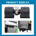 At441565 30003139 12v 3 Speed Double Wheel Blower Motor Replacement For John Deere 312 314 316 317 318 319 320 323 324 325 326