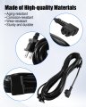 32 Ft Vacuum Cleaner Electric Power Cord Cable Fit For Kirby Sentria Se G10 G9 Replace 192006 2 Prong 120 Volt