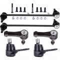 Ocpty New 6-piece Fit 05-10 For Chevrolet Cobalt 07-08 Pontiac G5 05-06 Pursuit 05-07 Saturn Ion 2 Front Lower Ball Joint Outer