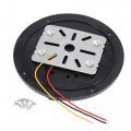 Uxcell Dc 12v Car Interior Round Shape Dome Roof Ceiling White Led Switch Light Lamp