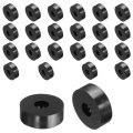24 Pcs Rubber Spacers 30mm Od X 10mm Id Height Round Anti Vibration Spacer Bushing 