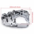 Httmt- Chrome Right Engine Stator Cover Crankcase Compatible With Yamah 89-97 Fzr600 89-90 Fzr500 P N Mt313-037a-cd