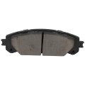 Front And Rear Ceramic Disc Brake Pad Set With Hardware For Toyota Sienna 2021 2024 D1324 D2305