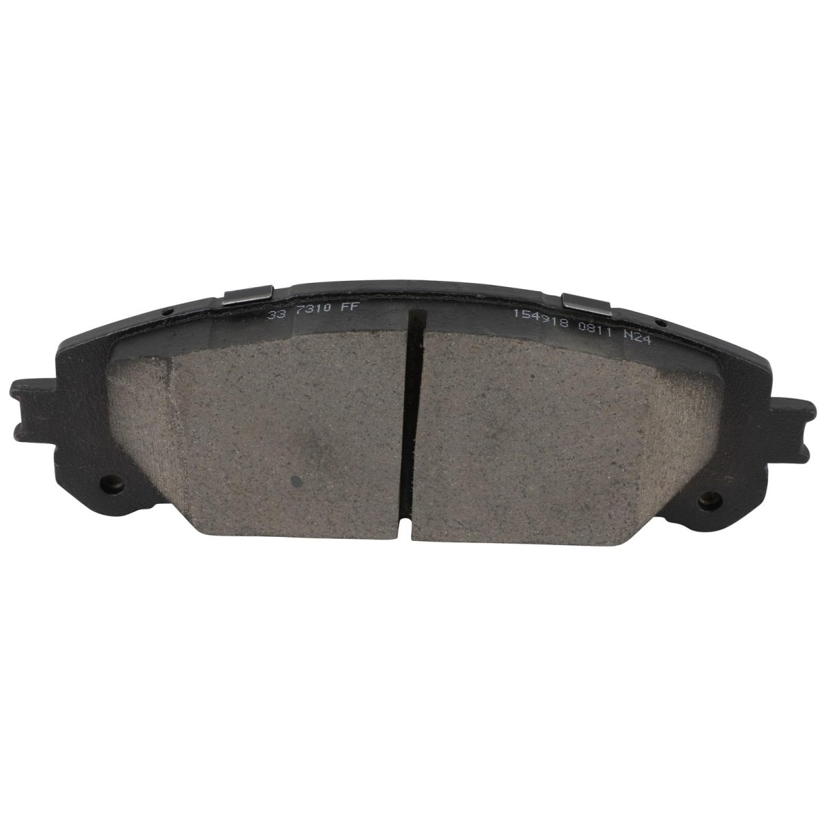 Front And Rear Ceramic Disc Brake Pad Set With Hardware For Toyota Sienna 2021 2024 D1324 D2305