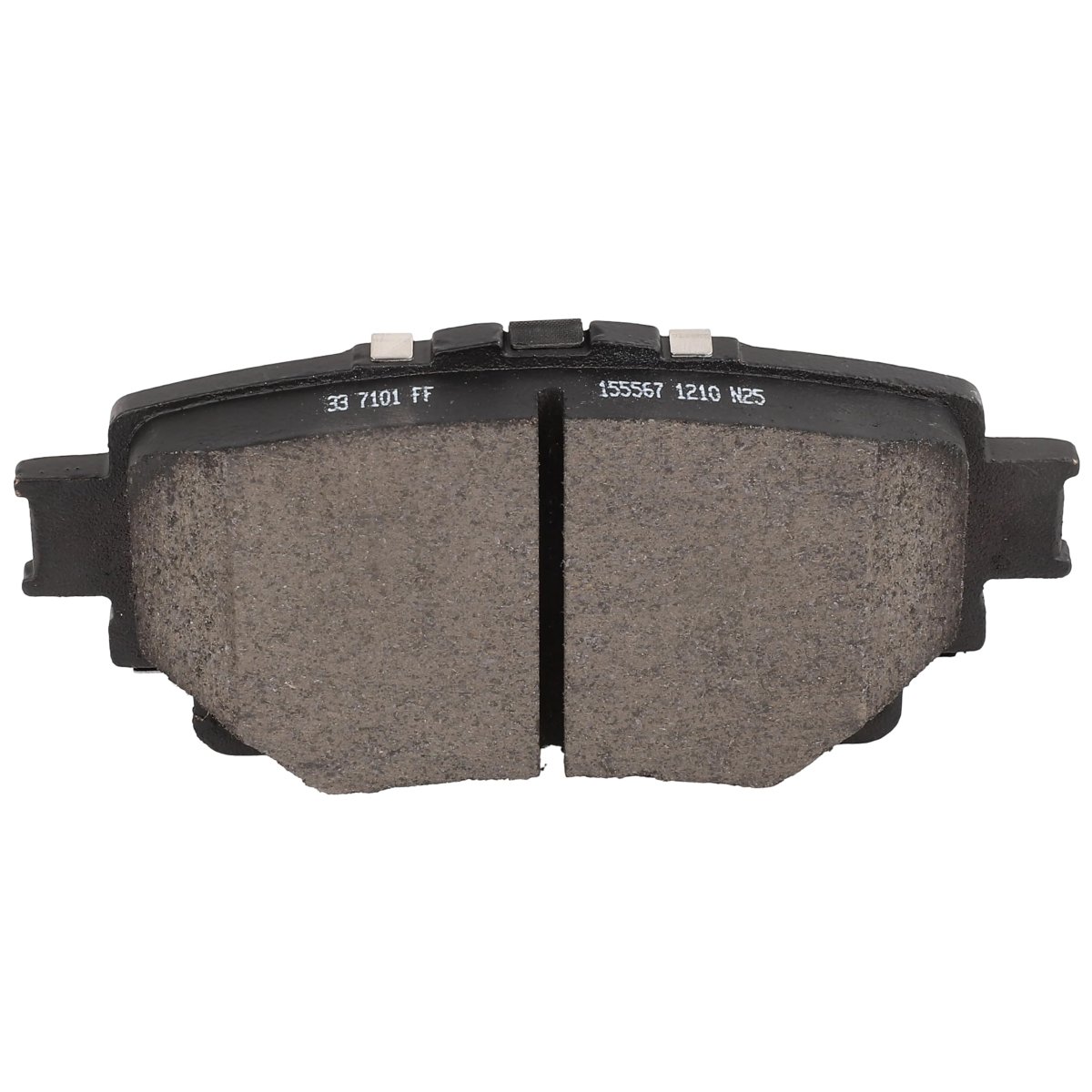 Front And Rear Ceramic Disc Brake Pad Set With Hardware For Toyota Sienna 2021 2024 D1324 D2305